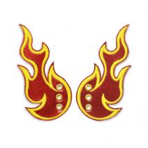 red flame